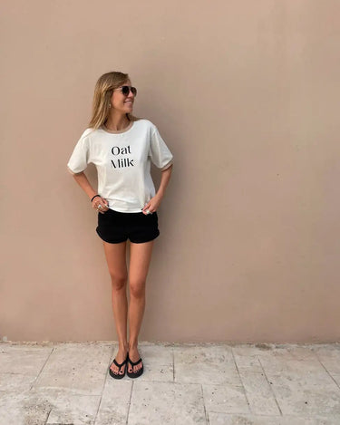 Cruelty-free Oat Milk top