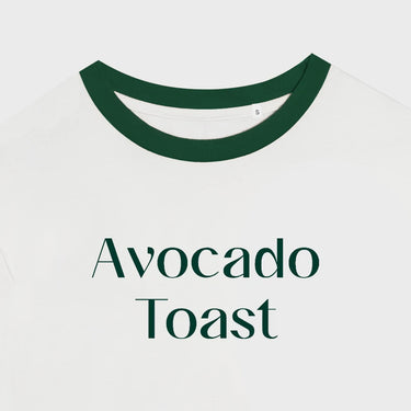 Avocado Toast vegan slogan t-shirt