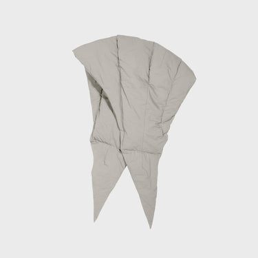 Beige recycled fabric headscarf eco conscious accessory