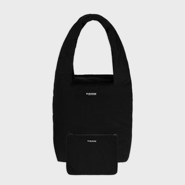 Black vegan crossbody bag with pouch cruelty free handbag