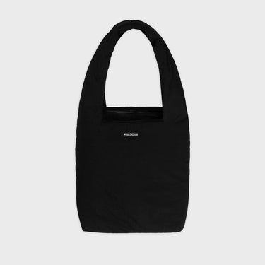 Black vegan shoulder bag and pouch eco friendly fashion set