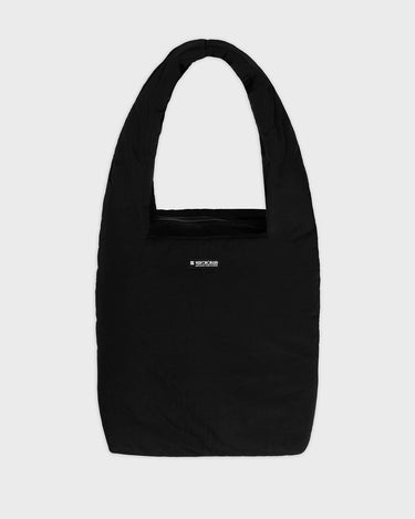 Black vegan shoulder bag and pouch eco friendly fashion set