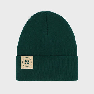 Cruelty-free green winter beanie – cosy and sustainable