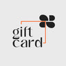 Eco-friendly vegan gift card
