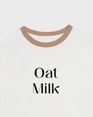 Ethical fashion Oat Milk t-shirt