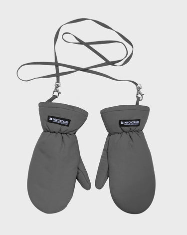 Grey recycled vegan warm gloves eco friendly accessory