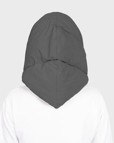 Grey sustainable headscarf eco conscious fashion