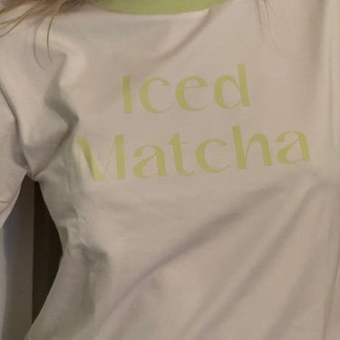Vegan T-Shirt Iced Matcha