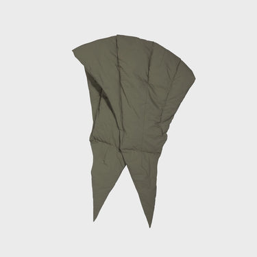 Khaki recycled fabric headscarf eco conscious accessory