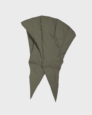 Khaki recycled fabric headscarf eco conscious accessory