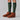 Sustainable vegan dark green knee-high socks