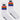 Sustainable cotton white pride socks with rainbow stripes