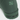 Close-up of a green shoe with a brand logo on a white background