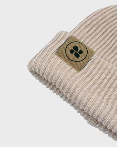 Thermal beige beanie – perfect for winter warmth