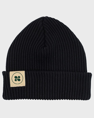 Thermal black beanie – perfect for winter warmth