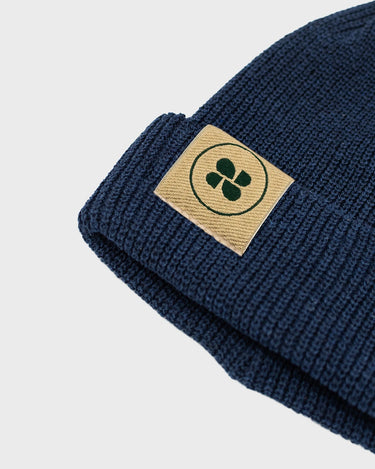 Vegan blue beanie – sustainable and cruelty-free