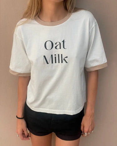 Vegan Oat Milk shirt