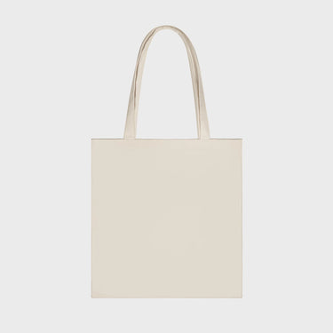Vegan off white shopping bag
