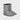 Vegan ugg-like boots in grey with green sole – unique and cruelty-free