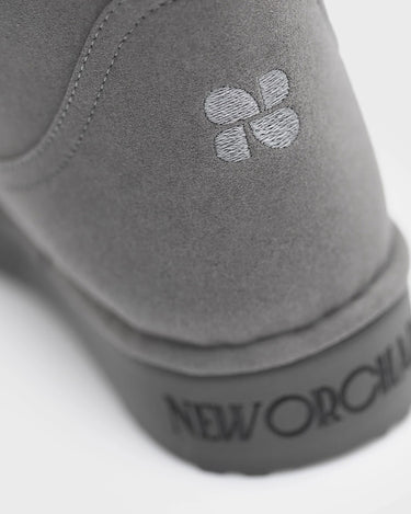 Vegan winter boots in grey – ethical and warm