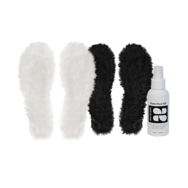 Veganes Schuhpflege-Set - Einlagen & Imprägnierspray